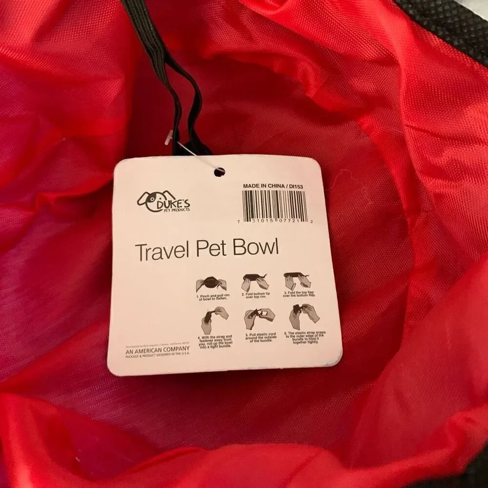 Duke’s Travel Pet Bowl *New*
